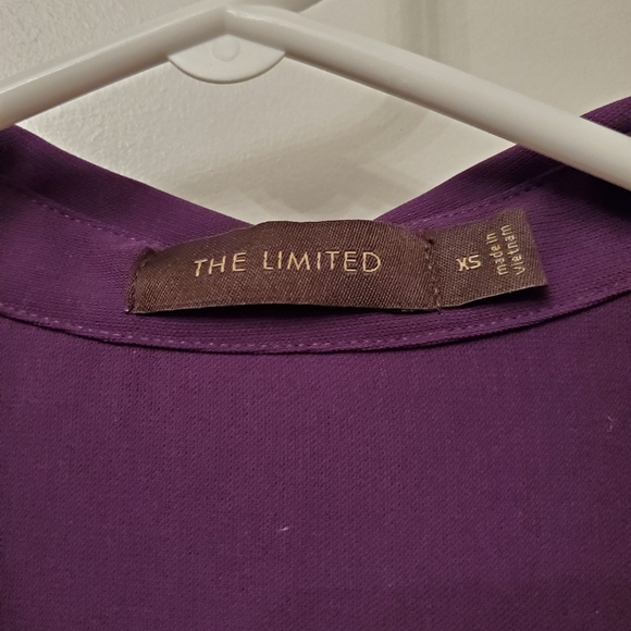 The Limited purple shirt Dress - Picture 3 of 3
